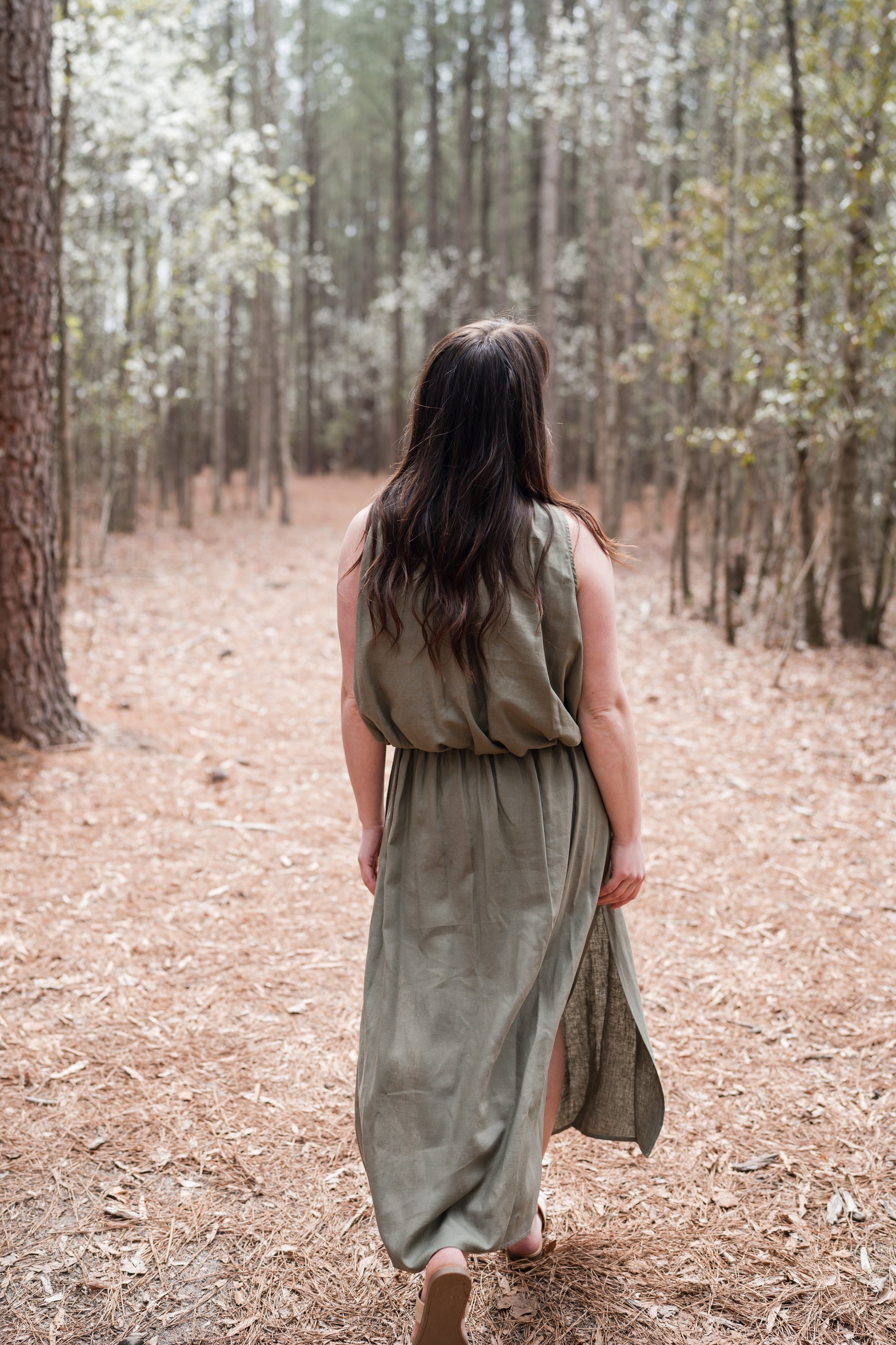 Side Slit Maxi Skirt