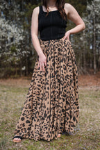 Corseted Cropped Tank Top in Black