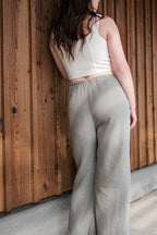Wide Leg Gauze Bottoms