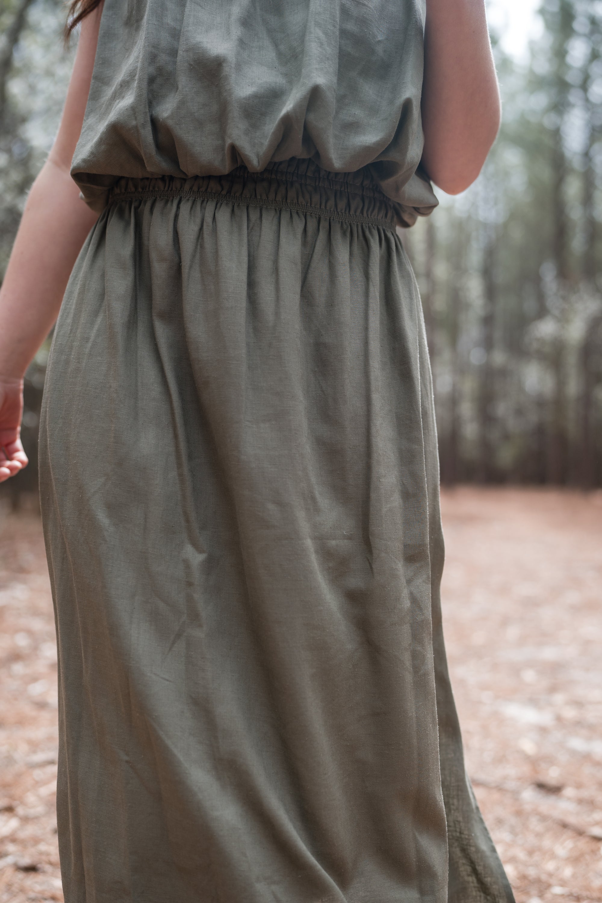 Side Slit Maxi Skirt