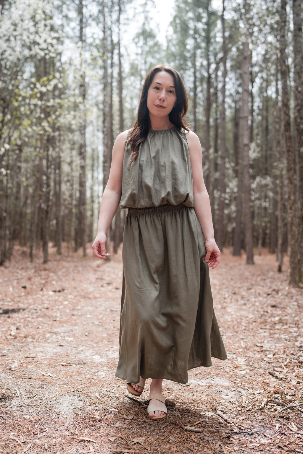 Side Slit Maxi Skirt