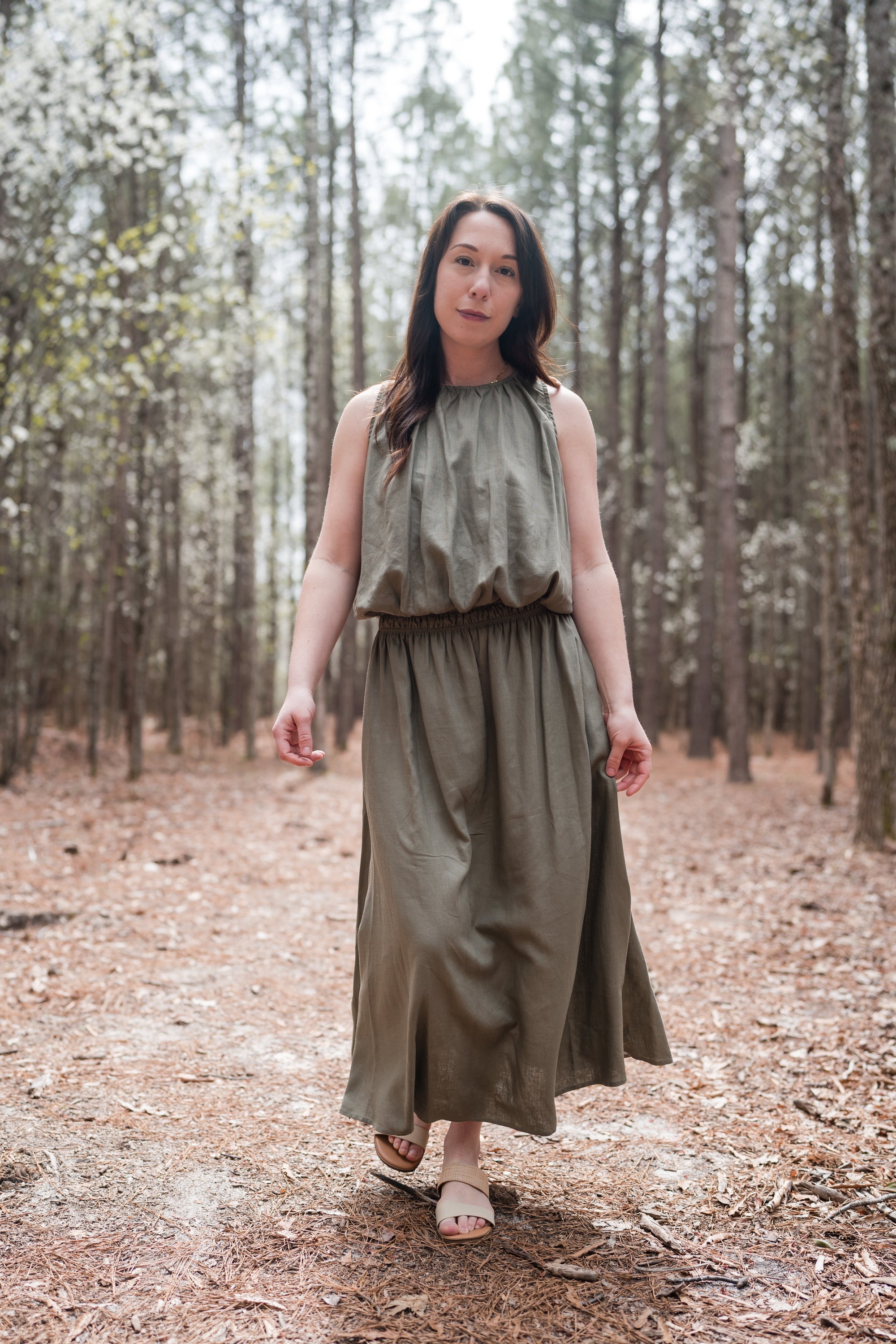 Side Slit Maxi Skirt