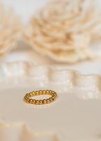 Elastic Beaded Ring