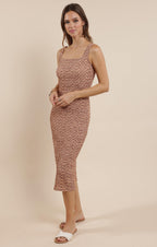 Fitted Midi Dress