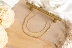 Paperclip Layered Choker