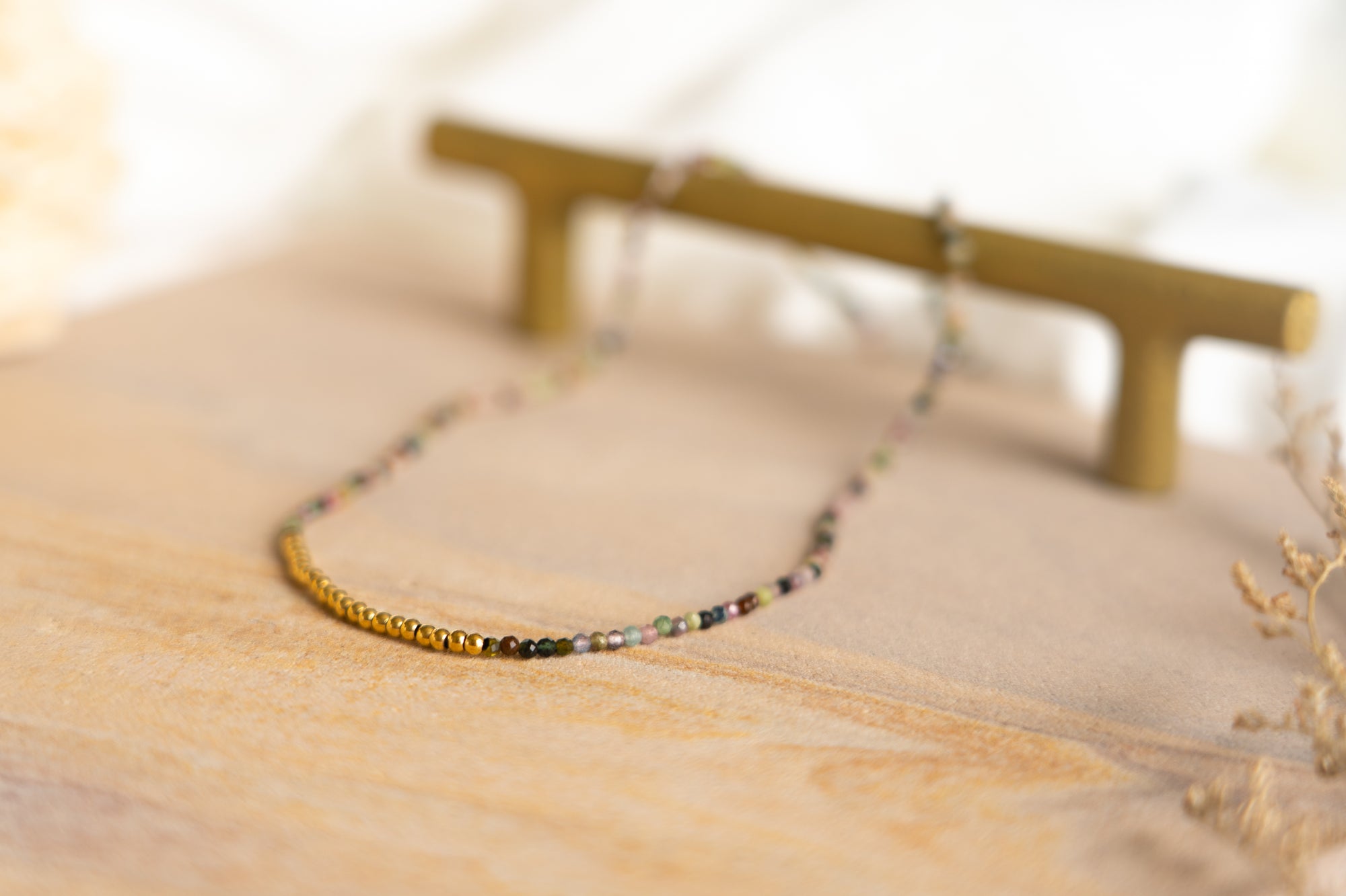 Tourmaline Beaded Necklace